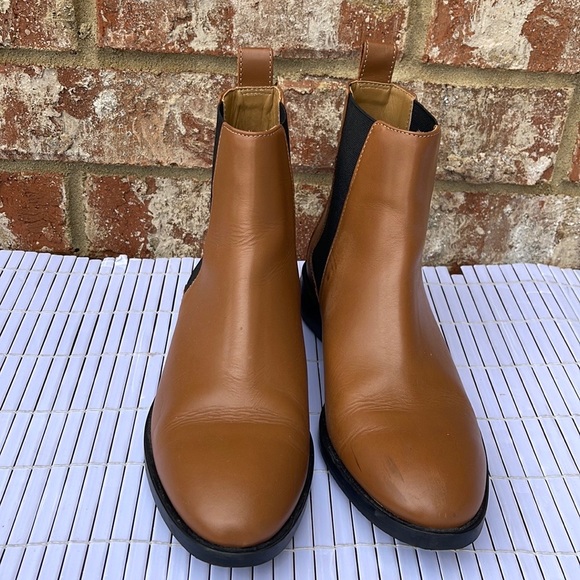 Everlane Modern Chelsea Leather Ankle Boots Size 6.5 - Picture 8 of 11